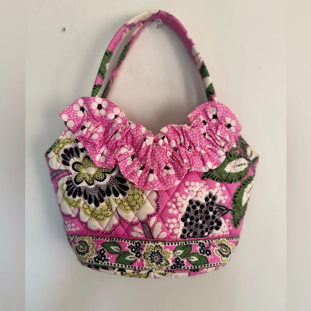 Vera Bradley lily Priscilla Floral Pink Women's mini Bag